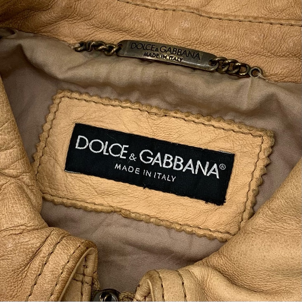 Dolce&Gabbana Leather Jacket - Picture 4 of 8